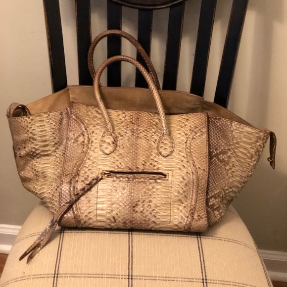 Celine phython phantom luggage Sold🎉 - Picture 3 of 10